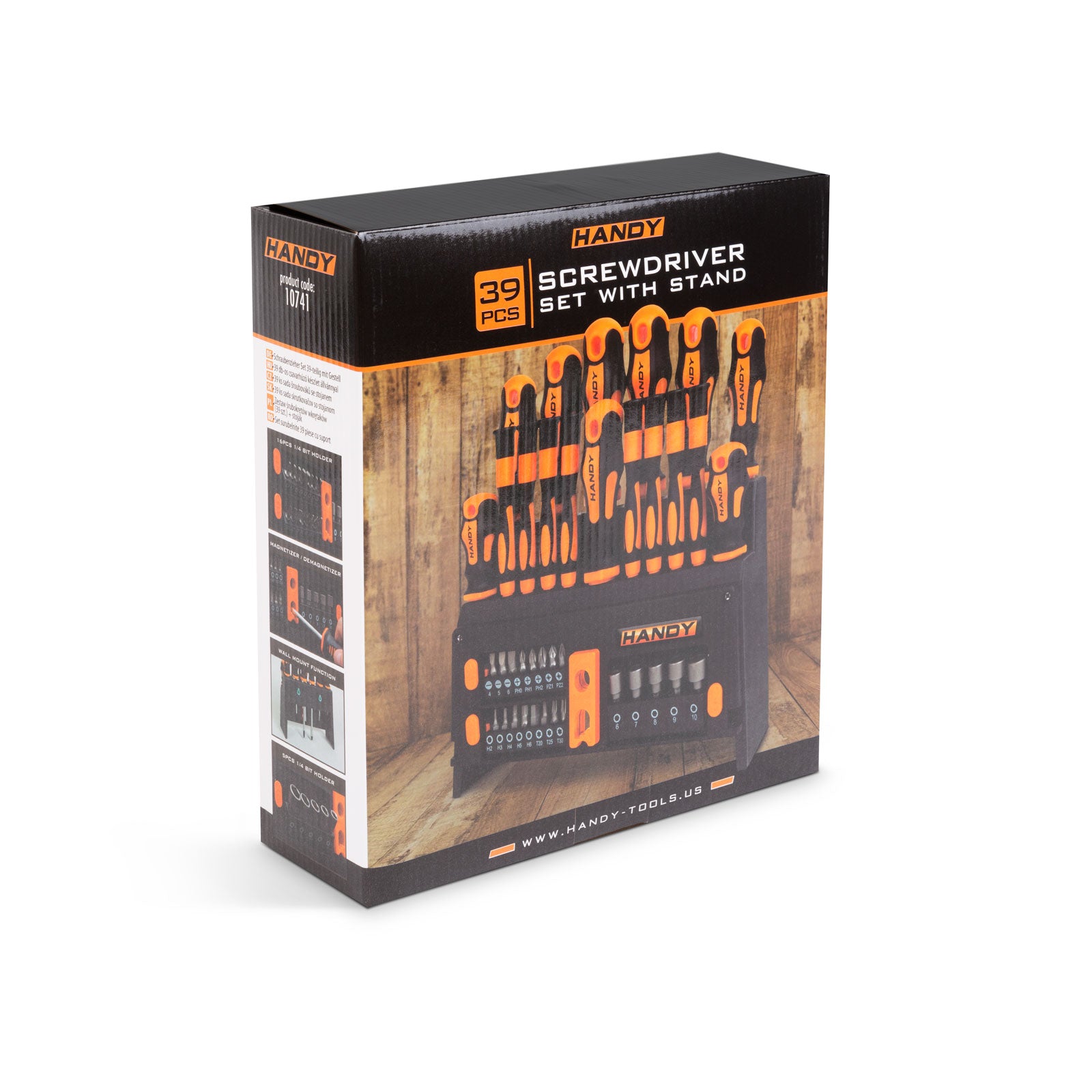 Handy csavarhúzó készlet - 39 részes, imbusszokkal, krovákkal
