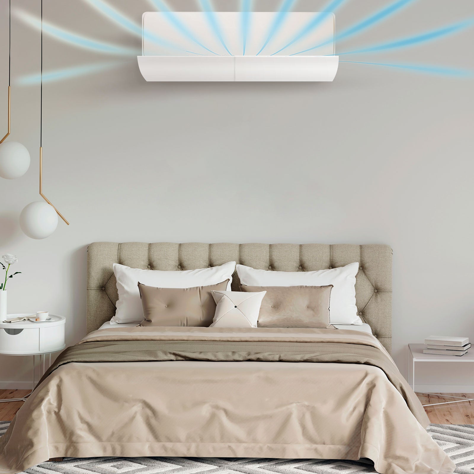 Légterelő műanyag klímához - 57-105 cm