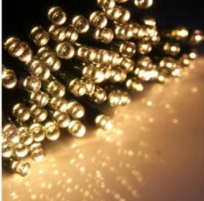 100 LED-es karácsonyfa izzósor, melegfehér