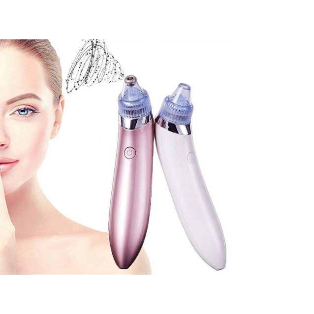 Bőrfeszesítő, mitesszer eltávolító eszköz 4 különböző fejjel