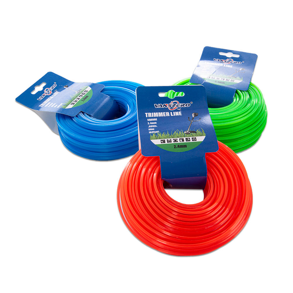 Fűkasza damil négyzetes profillal 2,4 mm x 50 m