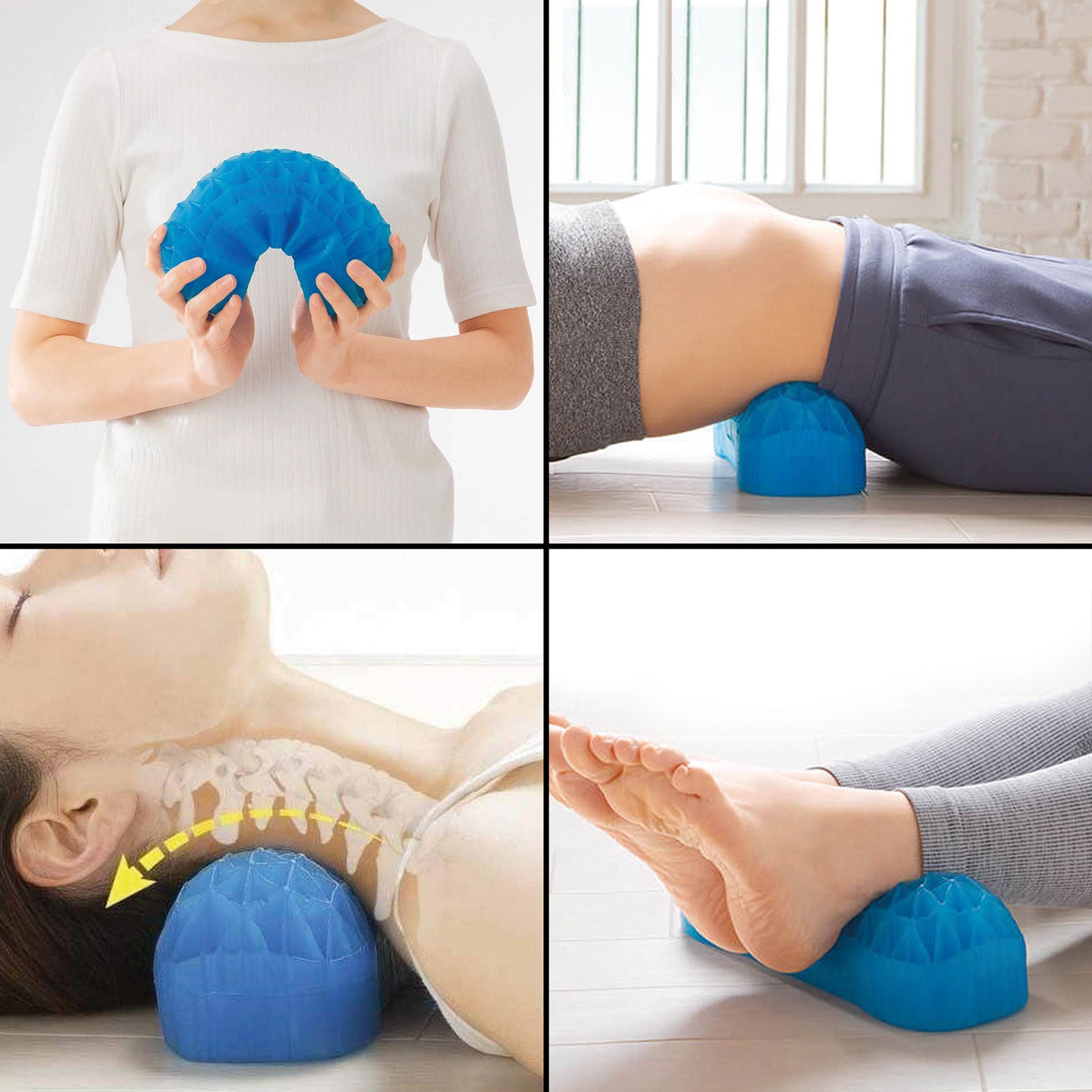 Szilikon gél nyakpárna – Ergonomikus alátámasztás és kényelem