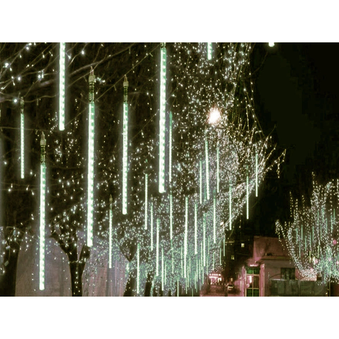 JÉGCSAP FÉNYFÜZÉR (MELEG FEHÉR, 50CM)