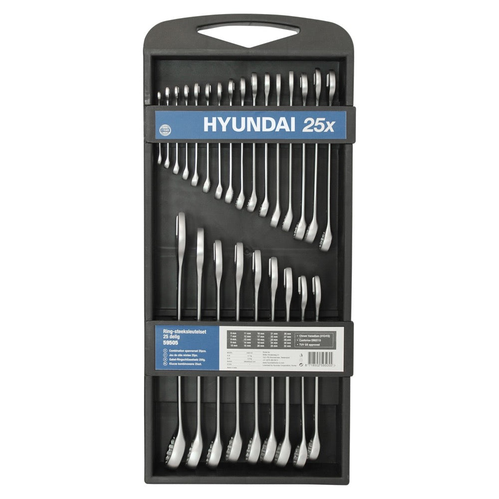 Hyundai Csillag-villás kulcskészlet 25 db-os