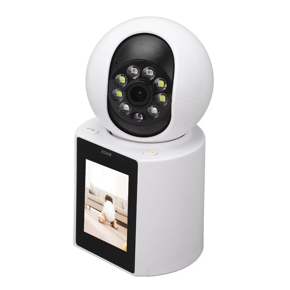 5MP WiFi Biztonsági Kamera – Full HD LCD kijelzővel, éjjellátóval és telefonos vezérléssel