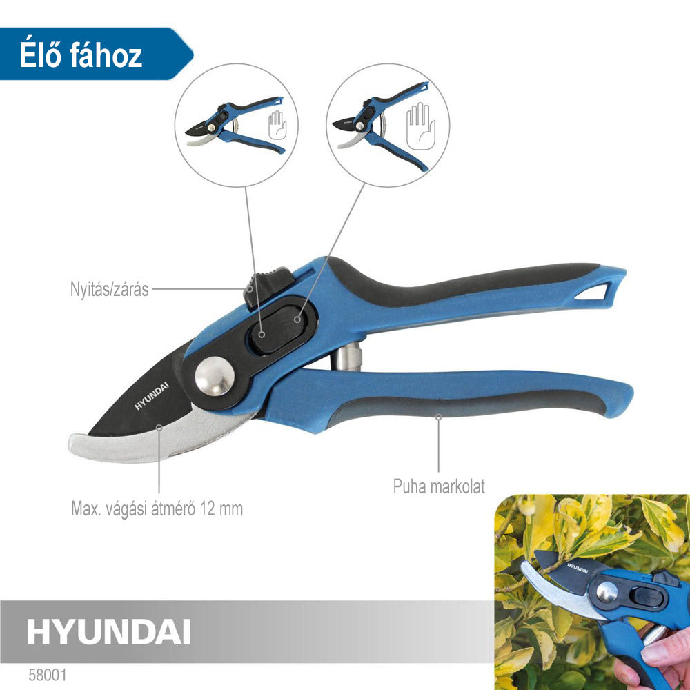 Hyundai mellévágó metszőolló 20 cm