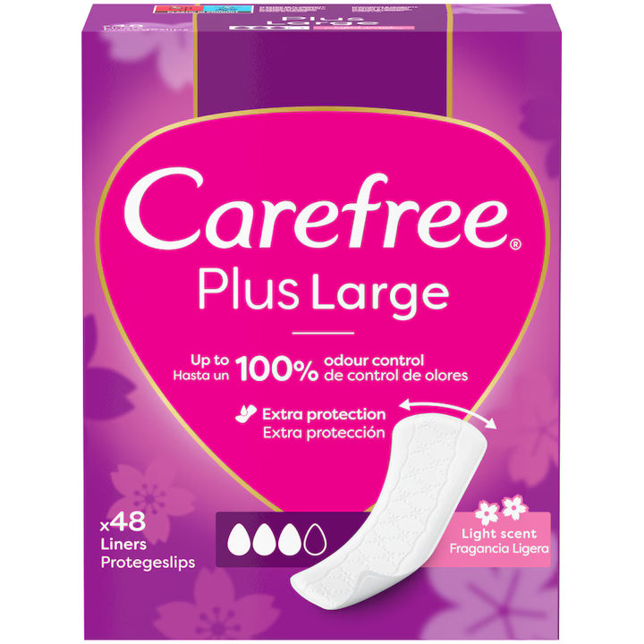 Carefree Plus Large Tisztasági betét, 48 db