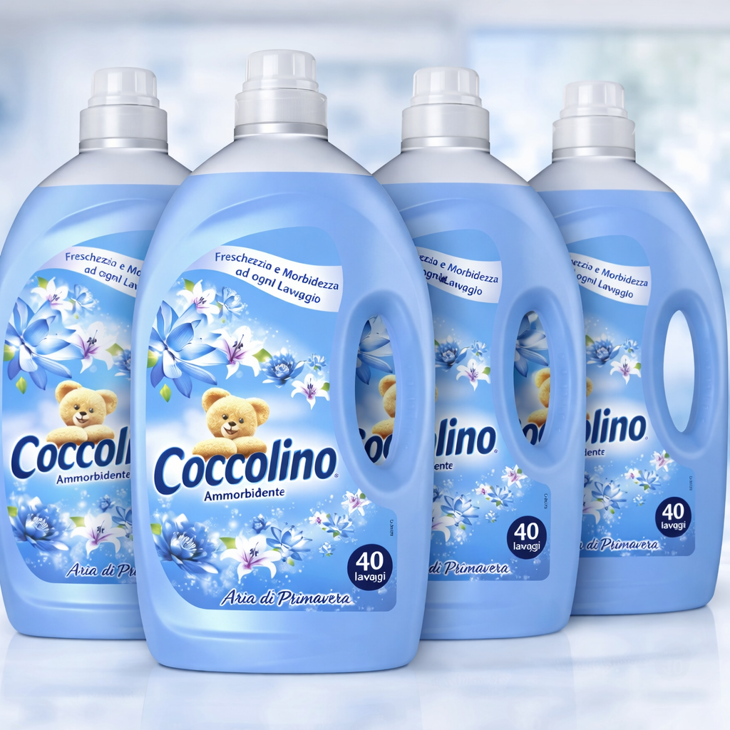 Coccolino Aria di Primavera Öblítő Csomag – 4 db, Friss Tavaszi Illattal