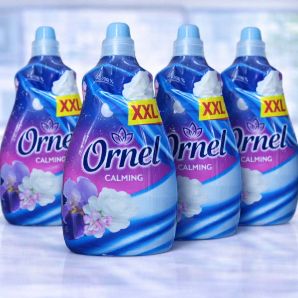 Ornel Calming XXL Öblítő Csomag – 4 db x 2,4L Nyugtató Illattal