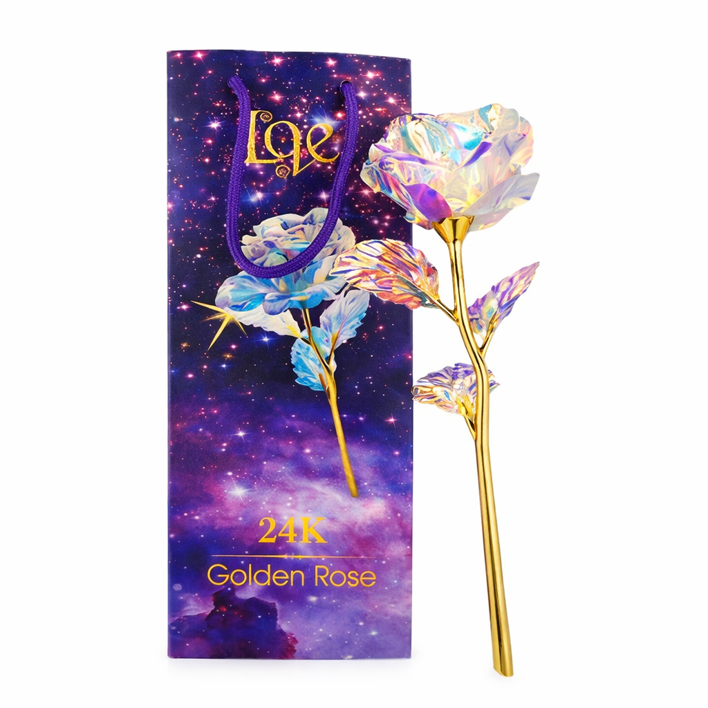 24K Aranyozott Örök Rózsa – Prémium Díszdobozban, Luxus Ajándék