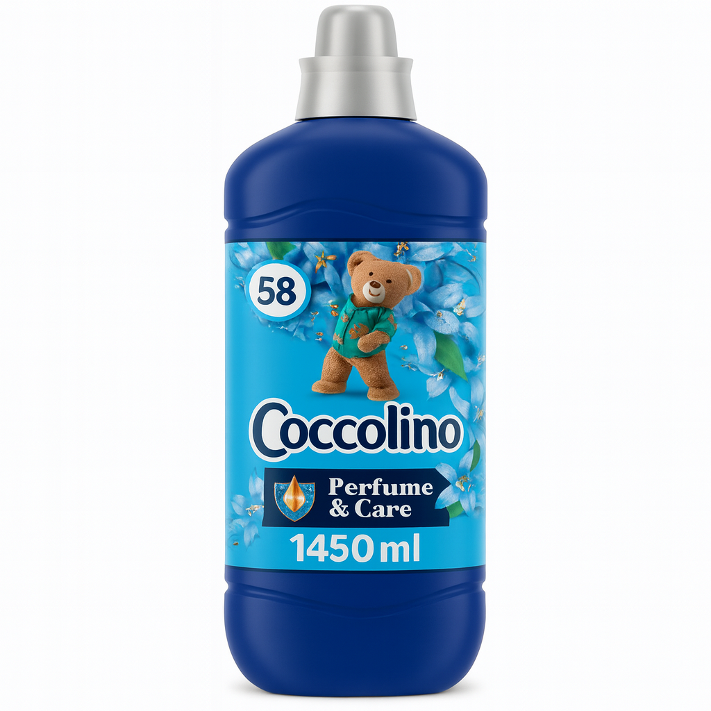 Coccolino Perfume & Care Passion Flower & Bergamot öblítő 1450 ml (58 mosás)