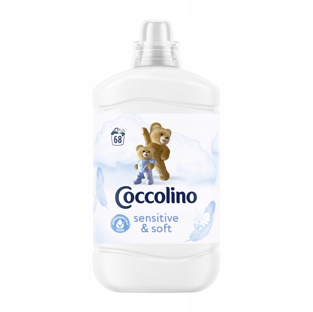 Coccolino Sensitive & Soft Öblítő Koncentrátum 68 Mosáshoz 1,7L