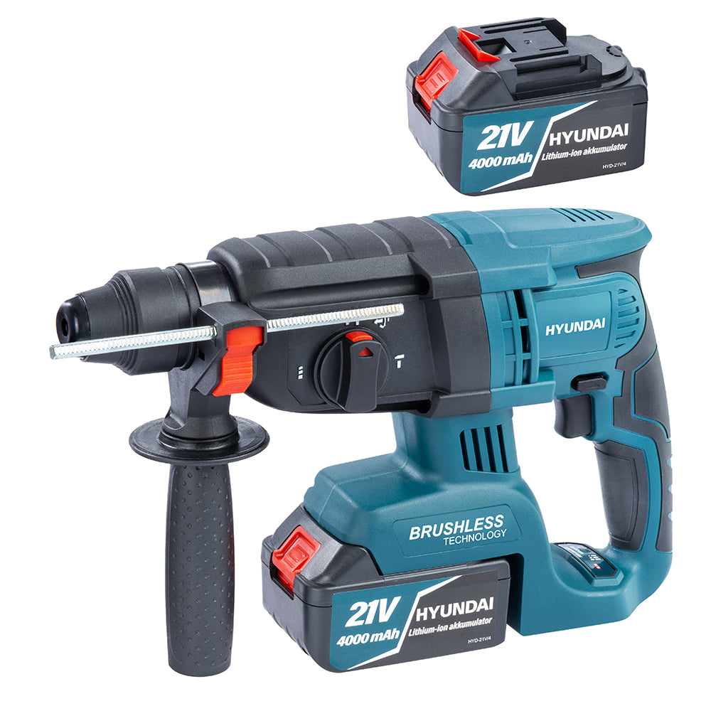 Hyundai HYD-3207-21VLi Akkus fúrókalapács 2 db akkumulátorral komplet szett