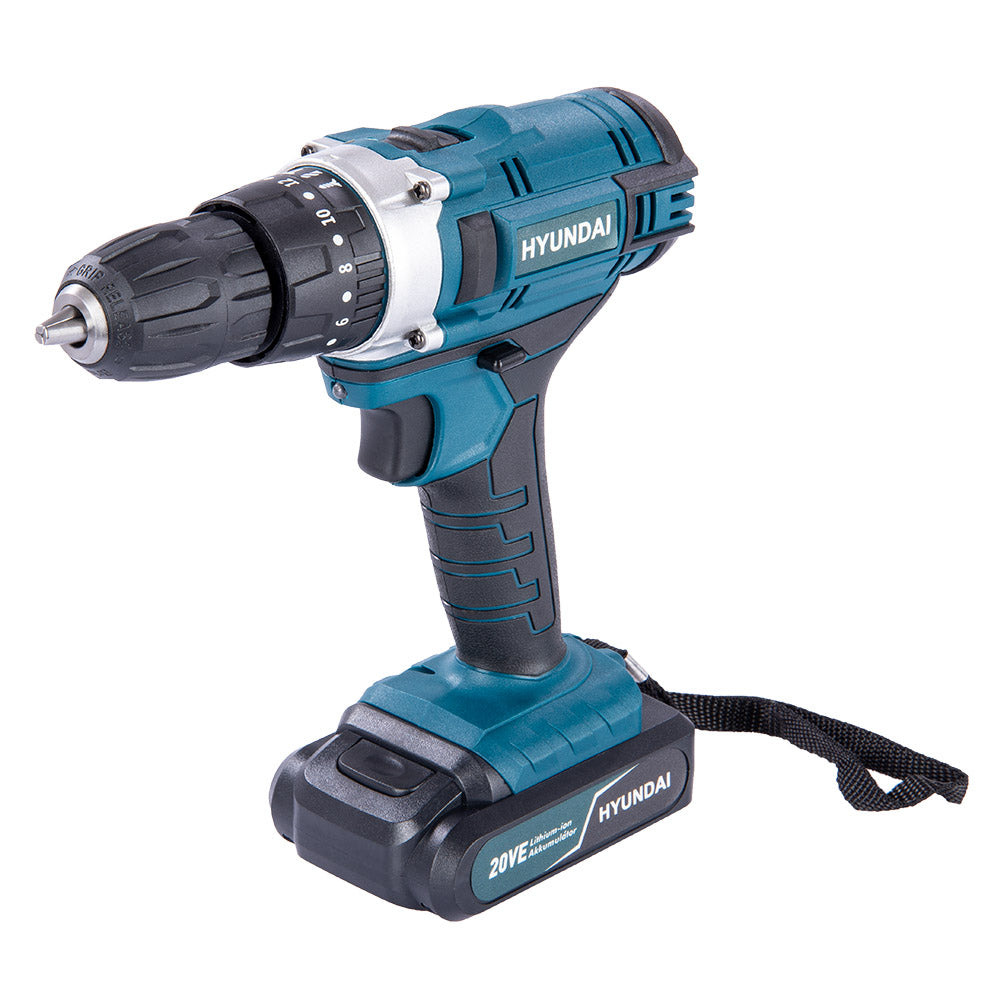 Hyundai HYD-20VE-Li Akkus fúró ütvefúró-csavarozó 1 db akkumulátorral 1500 mAh