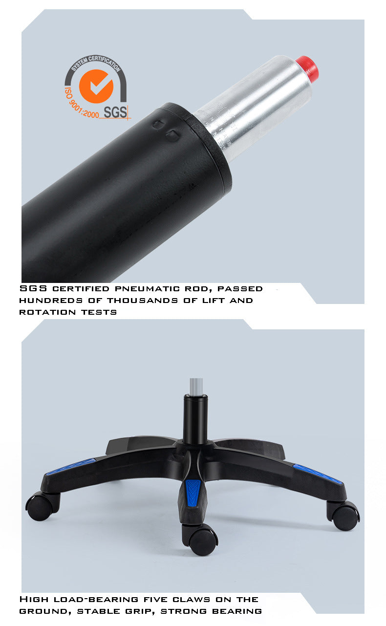 Ergonomikus irodai Gamer szék állítható háttámla, fejtámla és deréktámasz piros-fekete