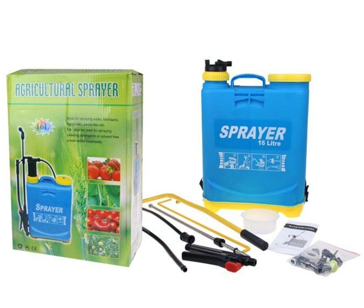 Nyomáspermetező - kék 16L, 2-4 Bar