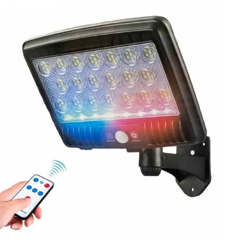 Vezeték nélküli Napelemes LED fali lámpa