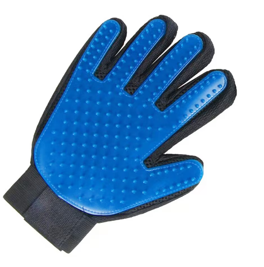 Kesztyű állati szőr tisztítására