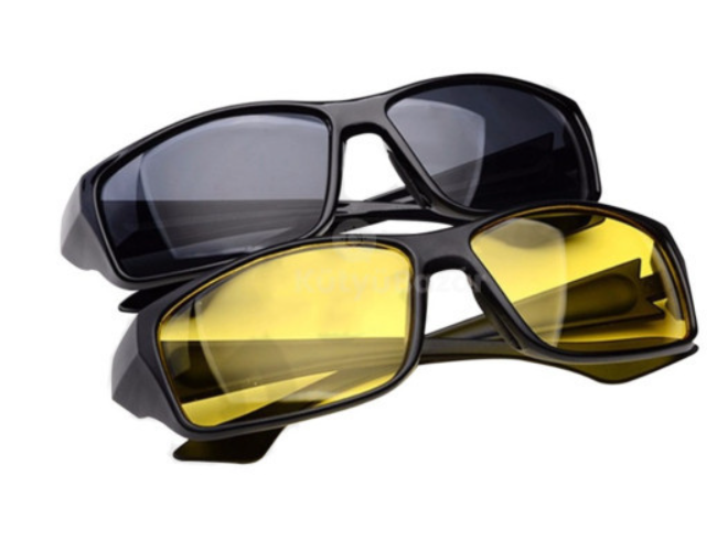 Vezetőszemüveg Night Vision, Éjszakai és nappali vezetéshez