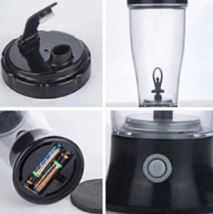 Hordozható elektromos shaker