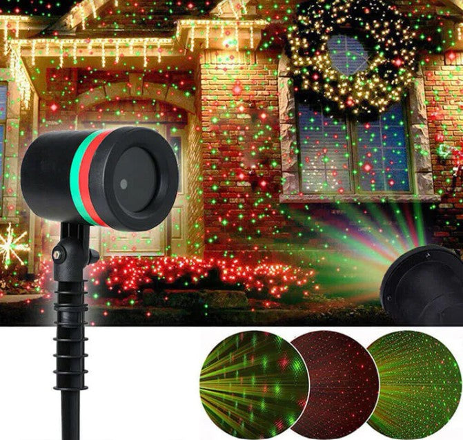 Lazer Shower Karácsonyi kerti LED projektor