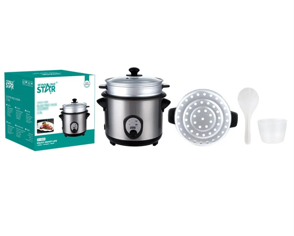 Winning Star 2 az 1-ben Elektromos Rizsfőző és Gőzölő