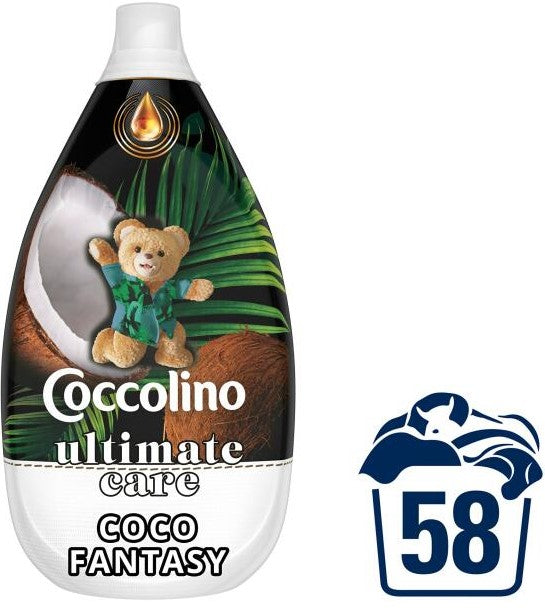 Coccolino Ultimate Care Coco Fantasy Öblítő 870 ml – Hosszantartó Frissesség és Puha Ruhák