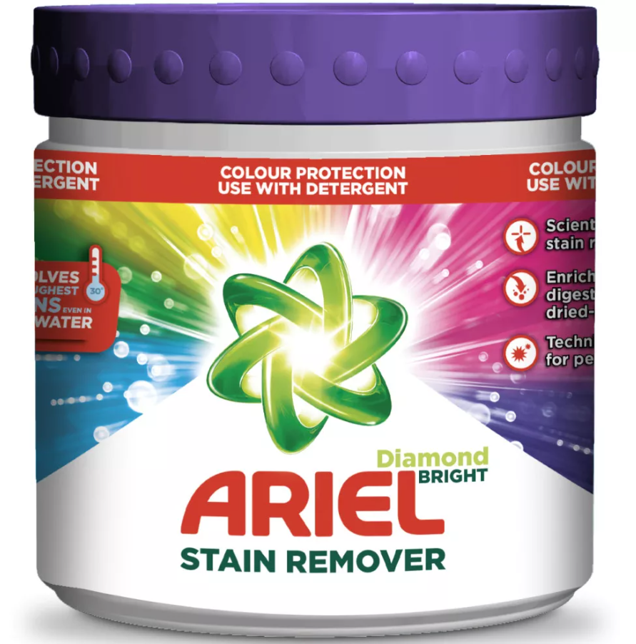 Ariel Diamond Bright Folteltávolító Por 500g