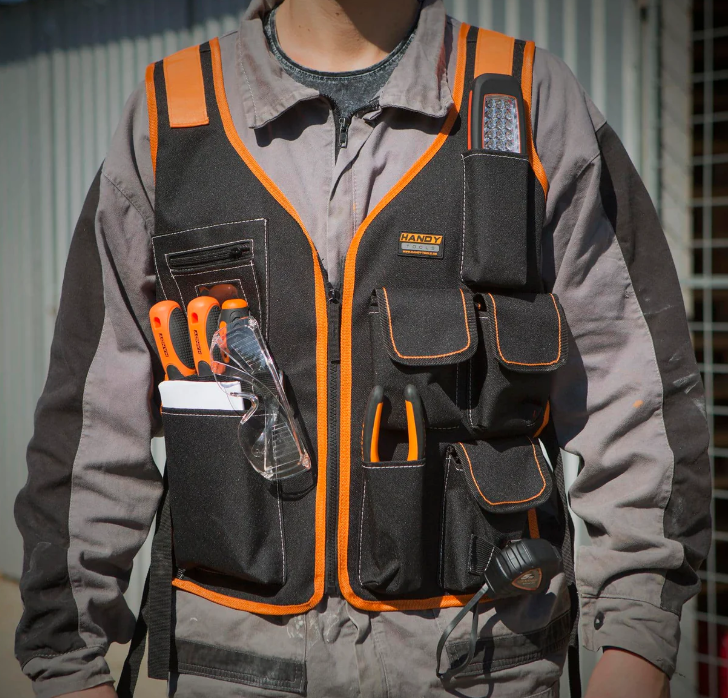 Szerelő Mellény Multifunkcionális Zsebekkel