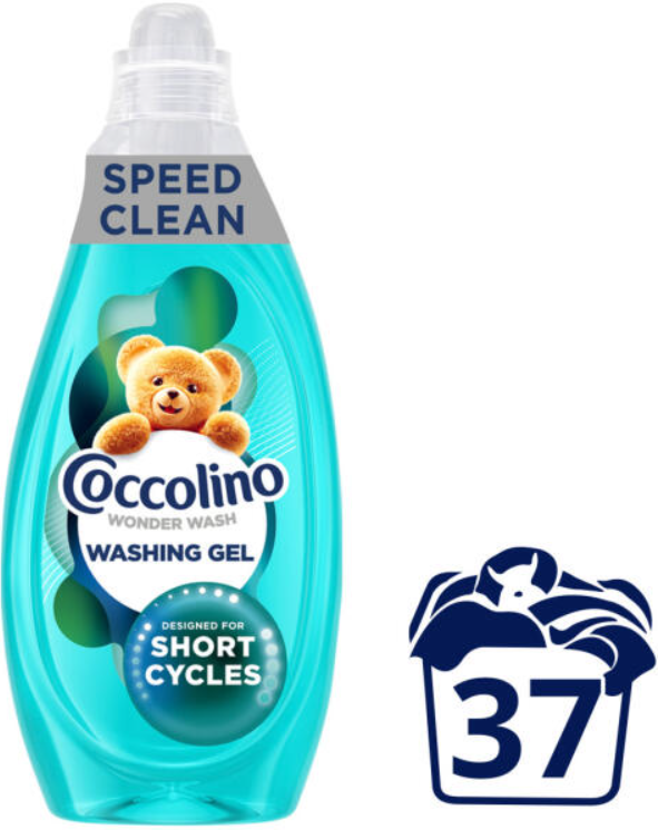 Coccolino Wonder Wash Speed Clean 1,48L 37 mosás