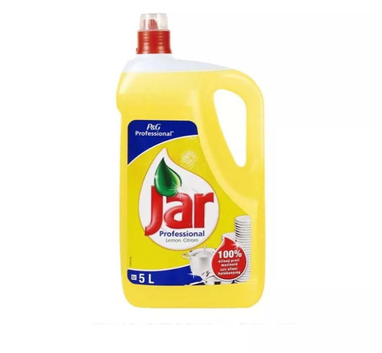 Jar Professional Lemon kézi mosogatószer 5 liter – zsíroldó hatással