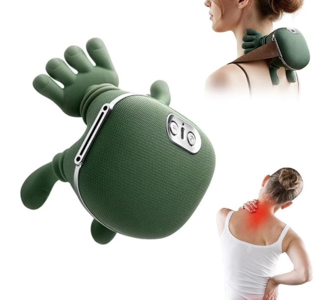 Nyakfájás elleni elektromos masszírozó – hőterápia, vezeték nélküli