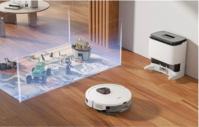 ROIDMI EVE CC robotporszívó és felmosó 2,5 literes nagy kapacitású porzsák