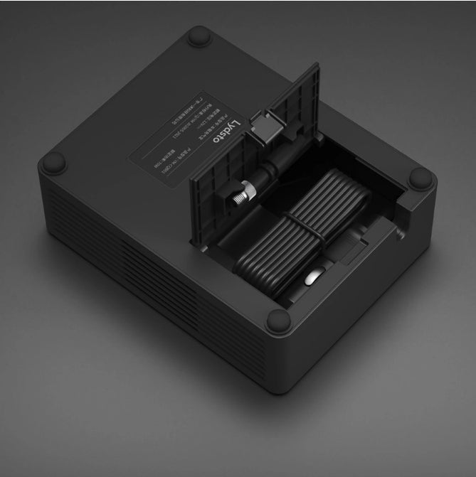 Lydsto Portable Car Tire Inflator 12V Autós kompresszor, 3,5 méter hosszú tápkábelel