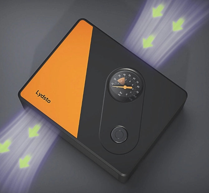 Lydsto Portable Car Tire Inflator 12V Autós kompresszor, 3,5 méter hosszú tápkábelel