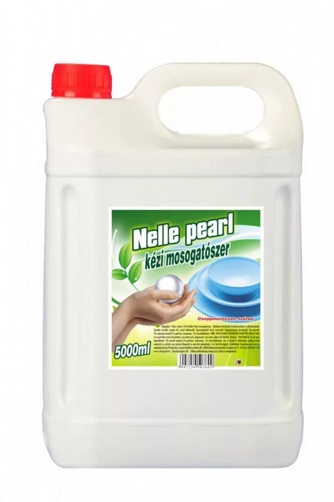 Nelle Pearl kézi mosogatószer 5 L – koncentrált, gazdaságos, cseppmentes