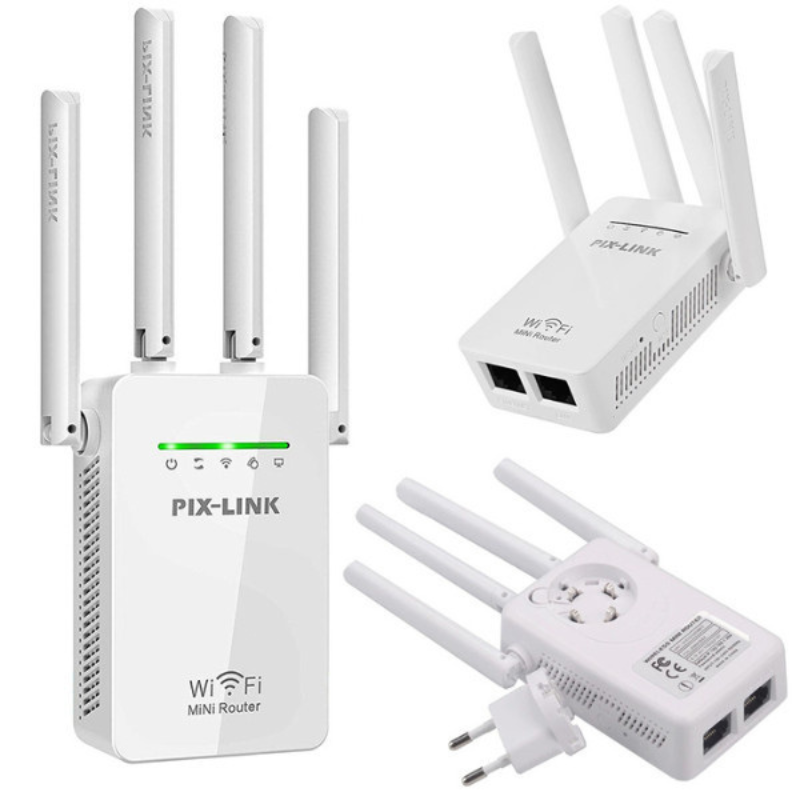 PIX-LINK Wifi jelerősítő 300Mb/s