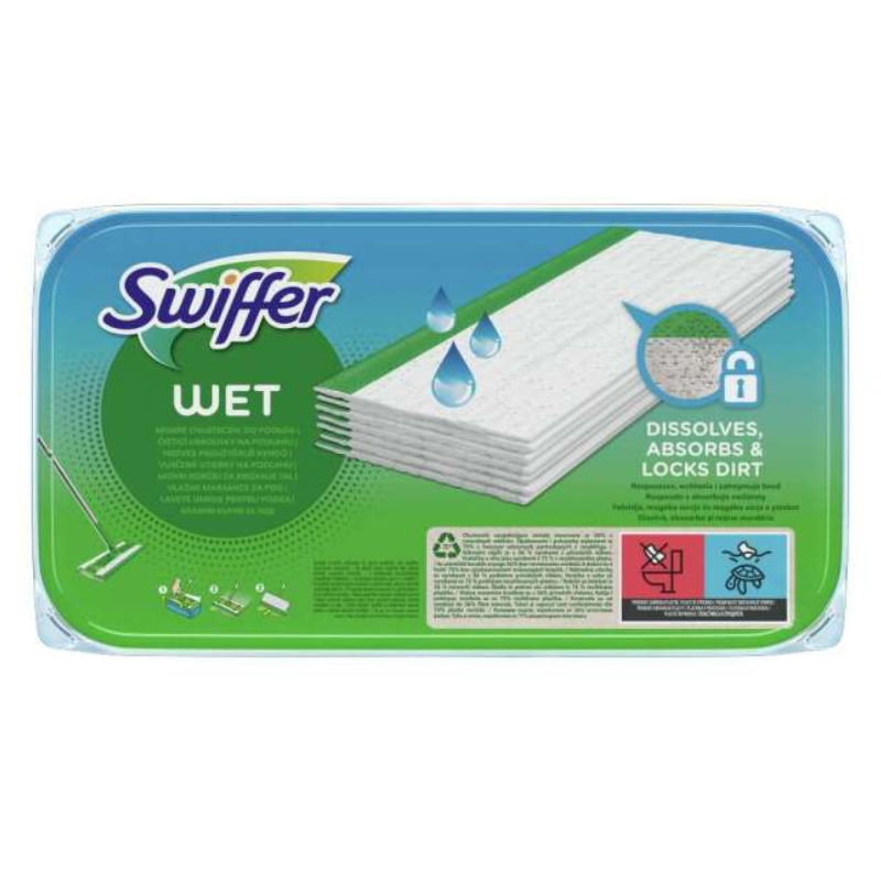 Swiffer Sweeper Nedves Padlótörlő kendő