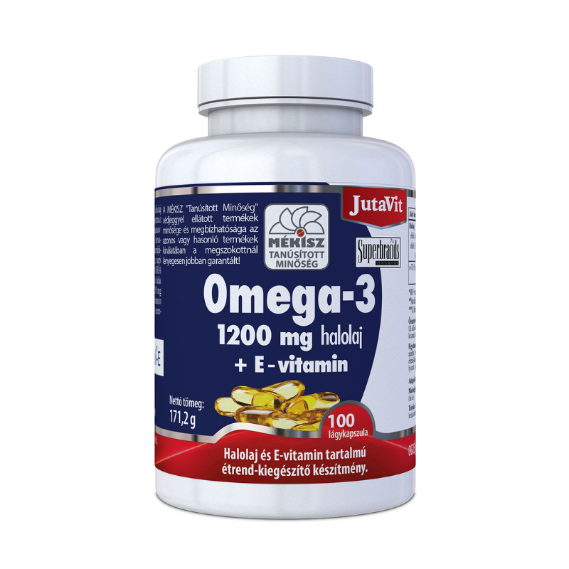 JutaVit Omega-3 Halolaj 1200mg 100 db lágykapszula