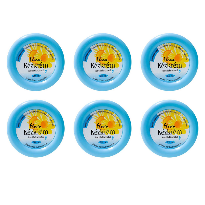 Floren Kézápoló kamilla 200 ml 6db-os csomag
