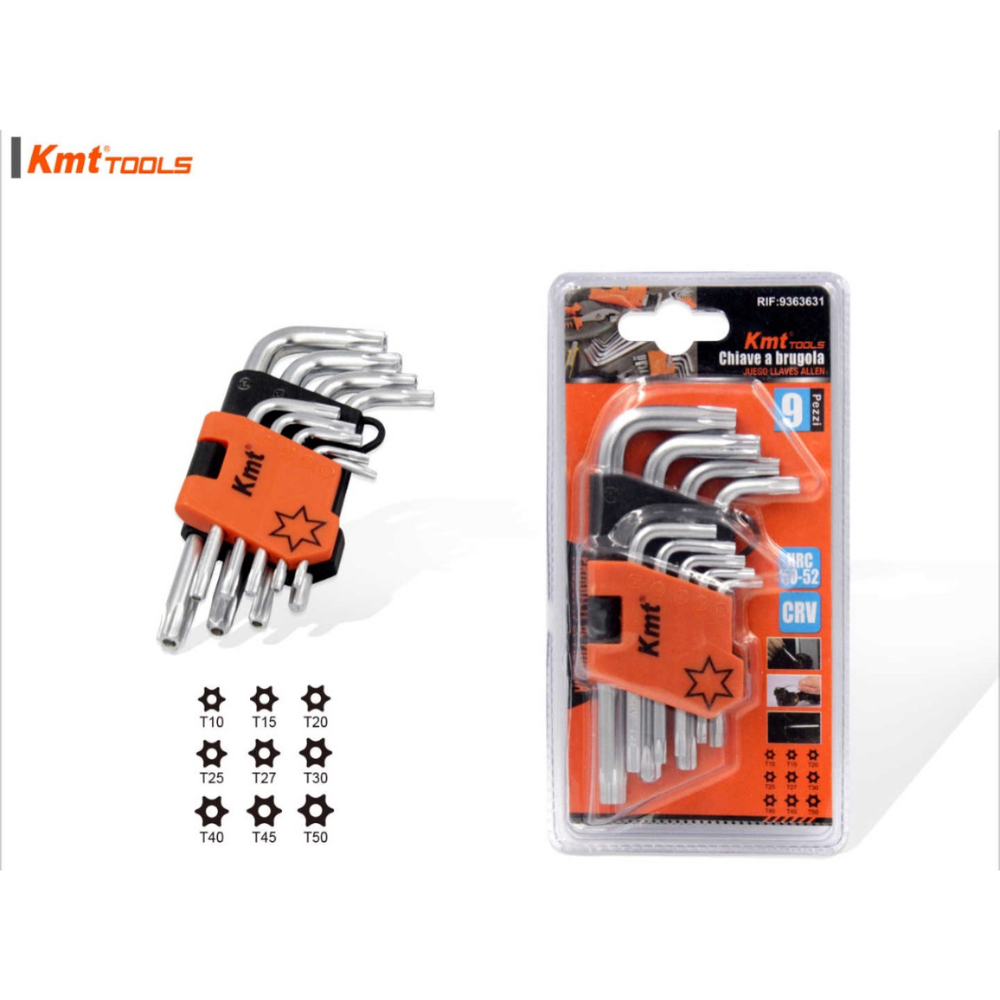 Kmt imbuszkulcs készlet