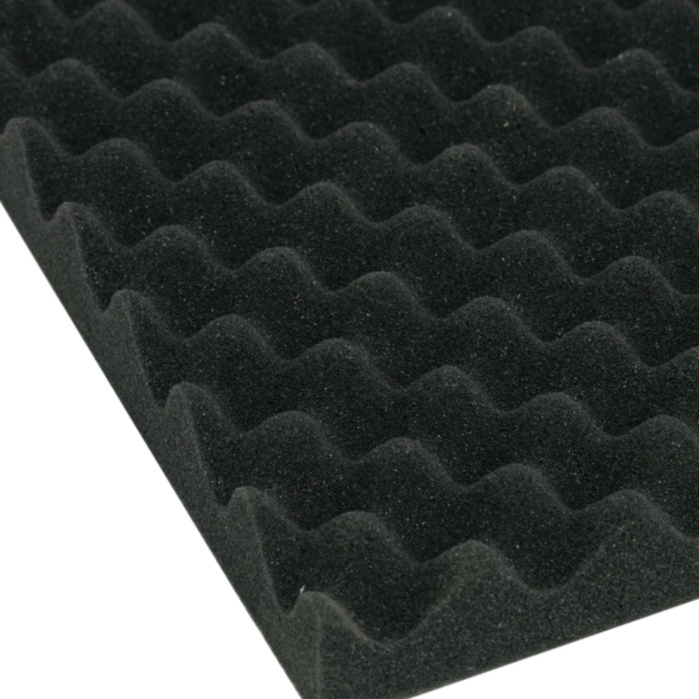 Hangtompító fekete szivacs