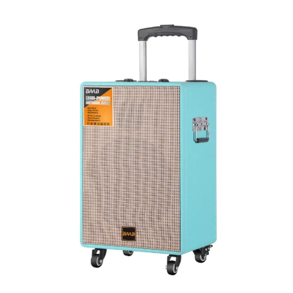 Xingua Nagy teljesítményű karaoke bluetooth hangszóró 2 mikrofononal