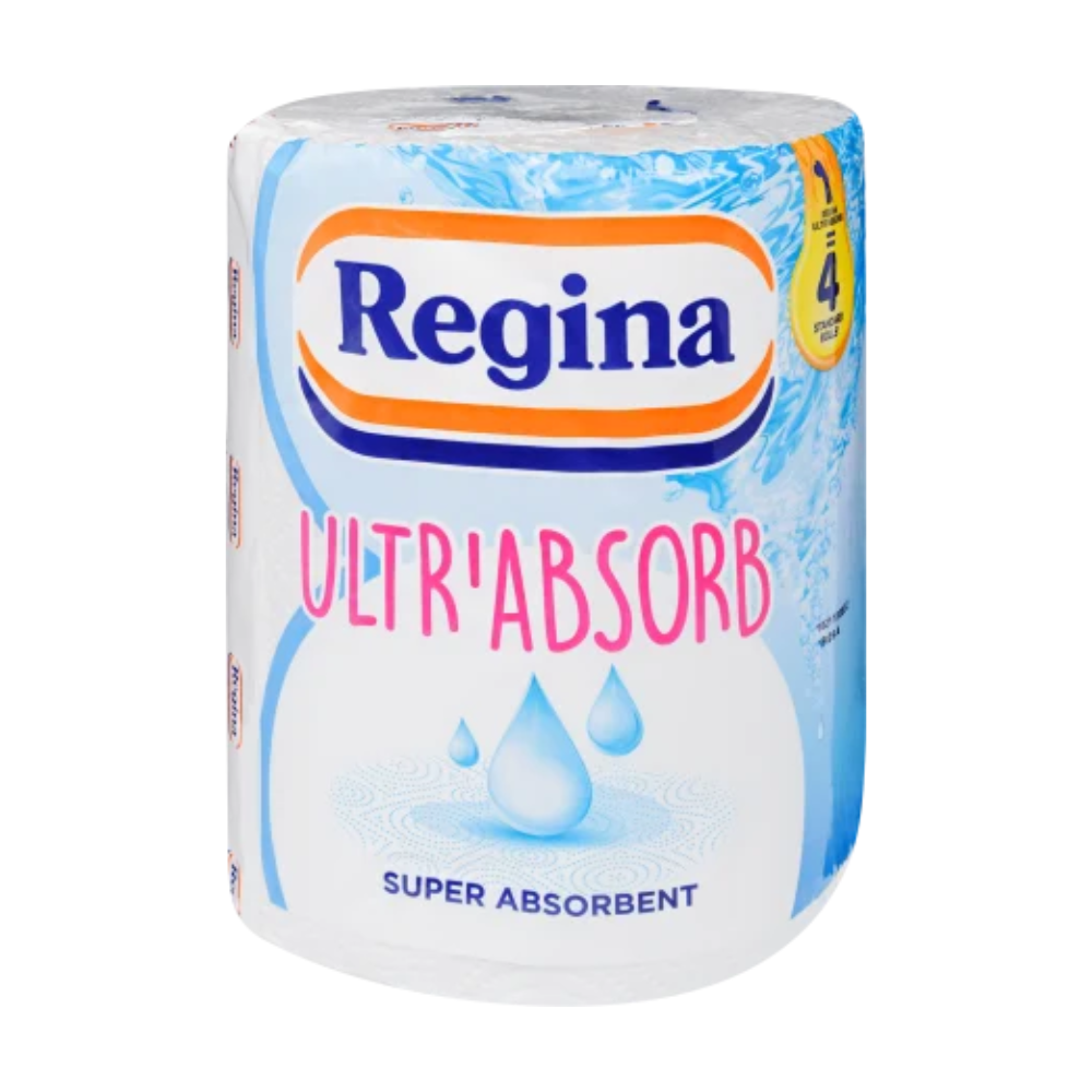 Regina Papírtörlő Ultr'Absorb, 3 rétegű 6x1 tekercs, 220 lap