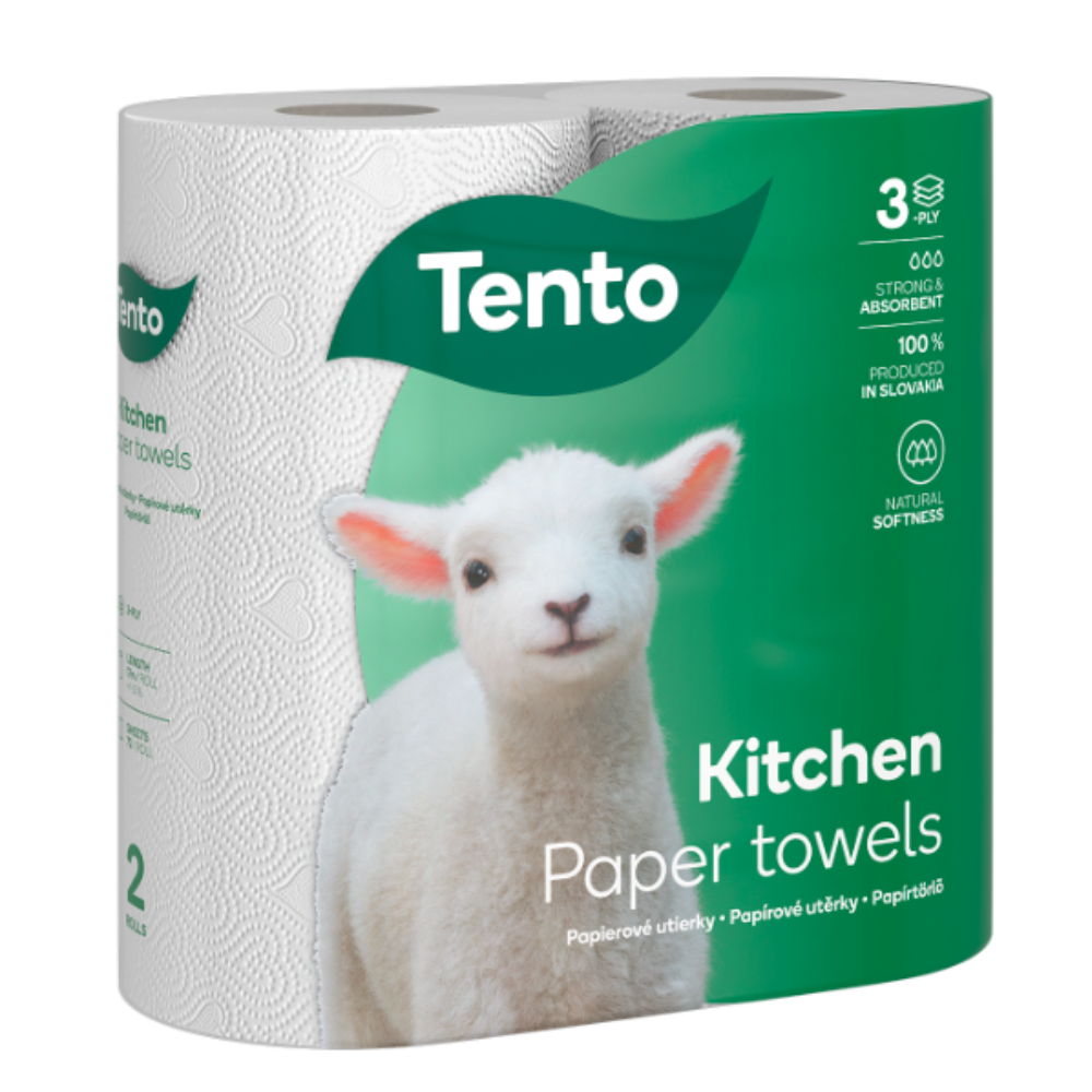 Tento Kitchen papírtörlő 2 tekercs