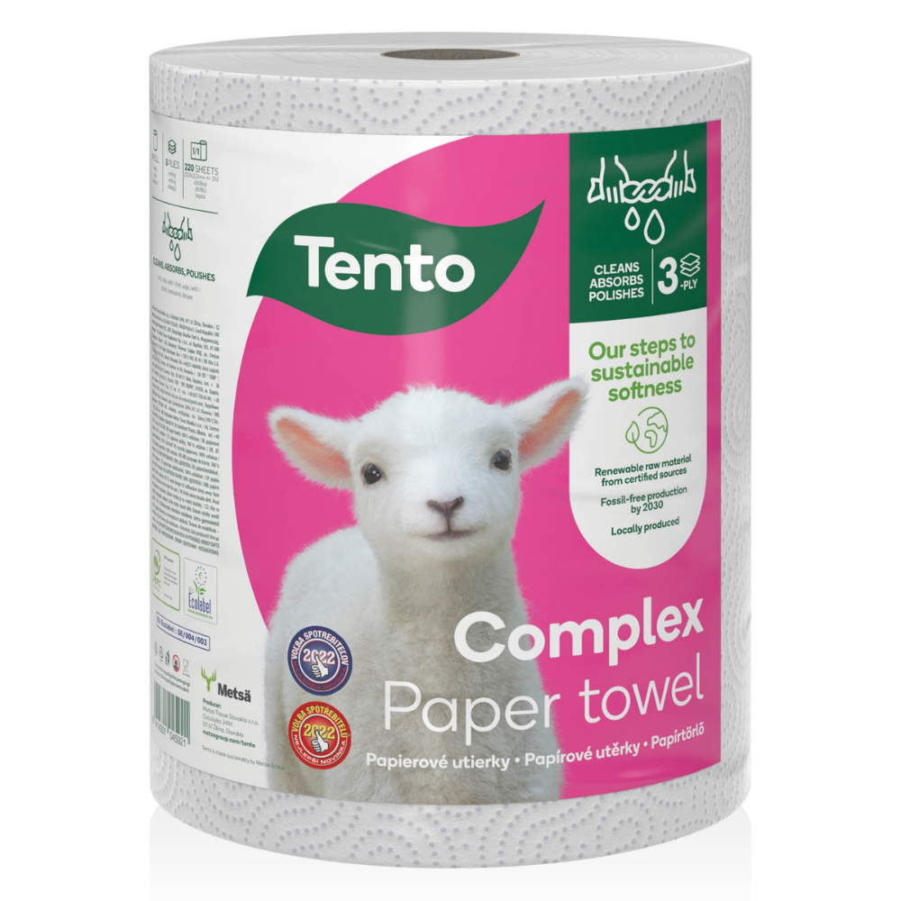 Tento Komplex papírtörlő 3 réteg 1 tekercs