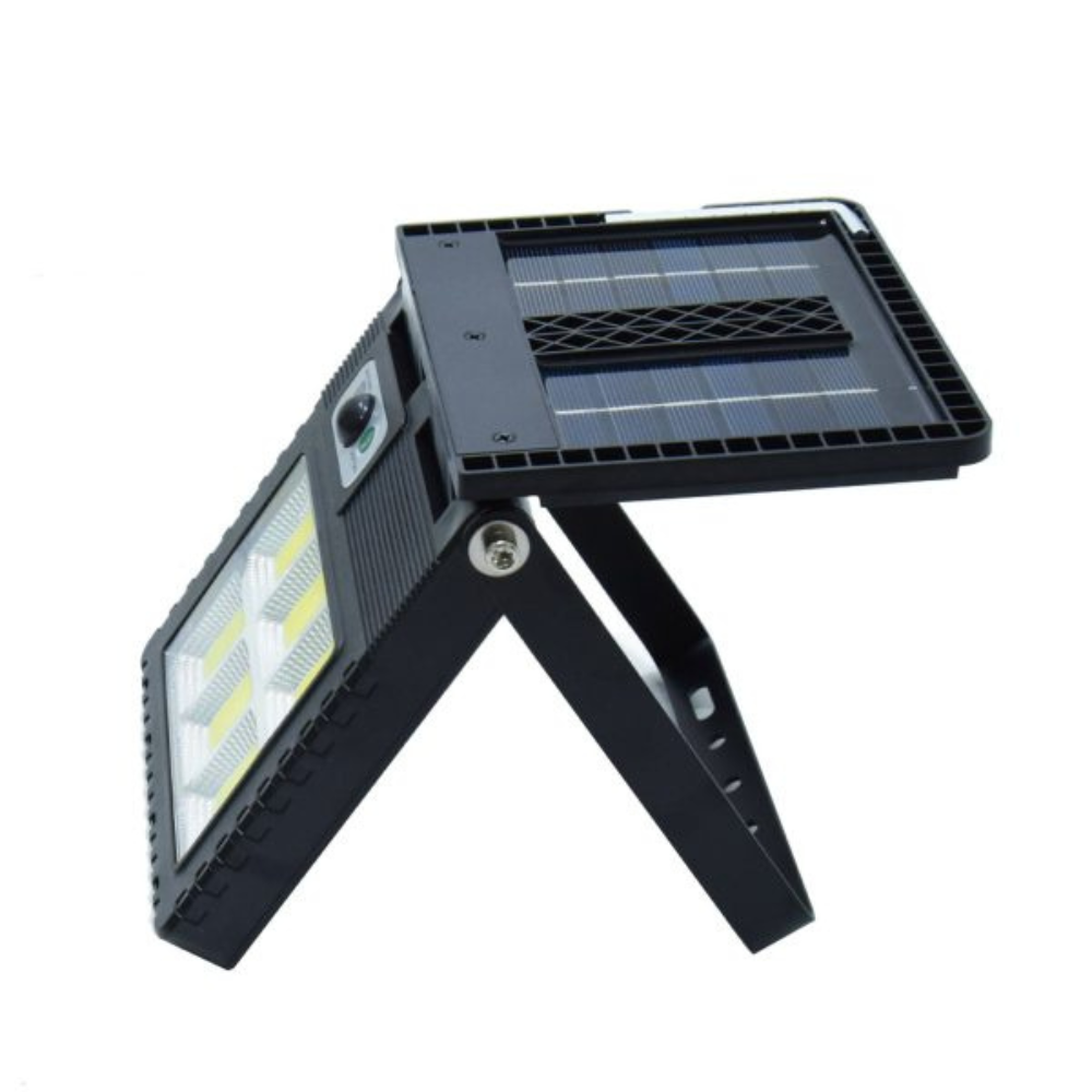 Falra rögzíthető, erős fényű, távirányítós napelemes fali lámpa