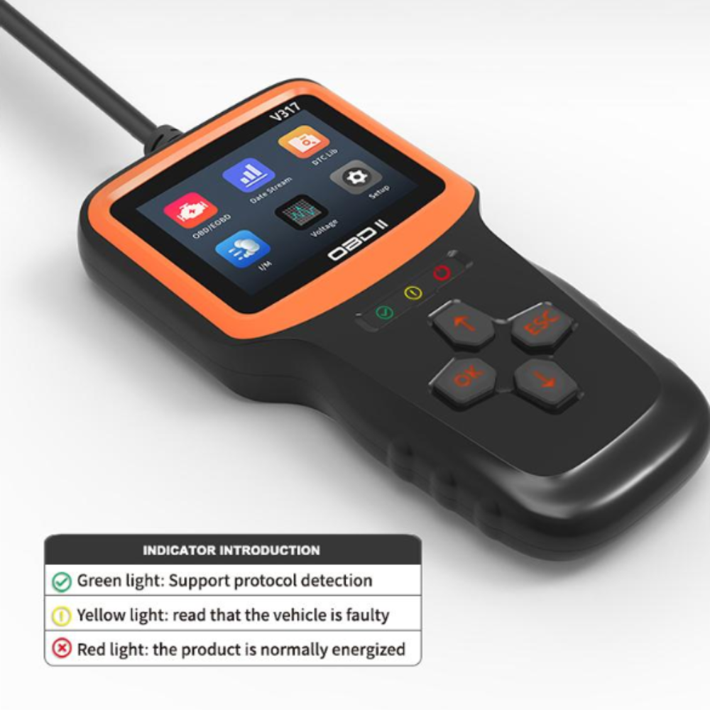 Autómotor hibakód olvasó OBD II/EOBD autómotorhoz