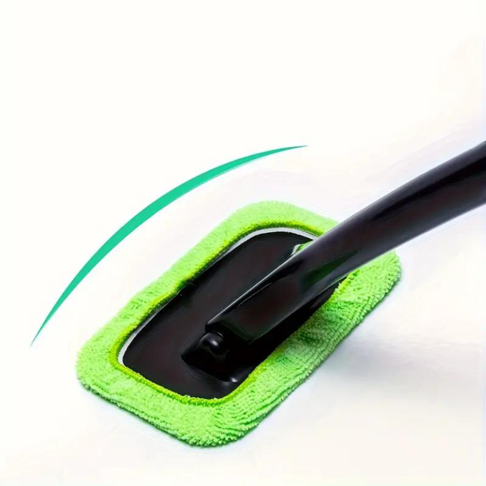 Hosszú nyelű autóablak-tisztító kefekészlet