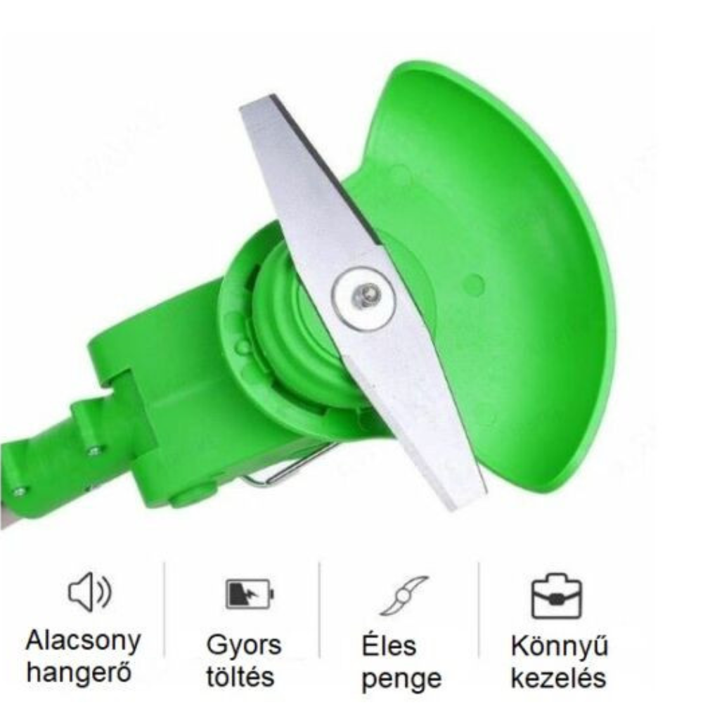 Akkumulátoros fűkasza 2db Akkumulátorrol